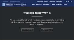 Desktop Screenshot of howarths-uk.com