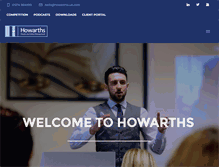 Tablet Screenshot of howarths-uk.com